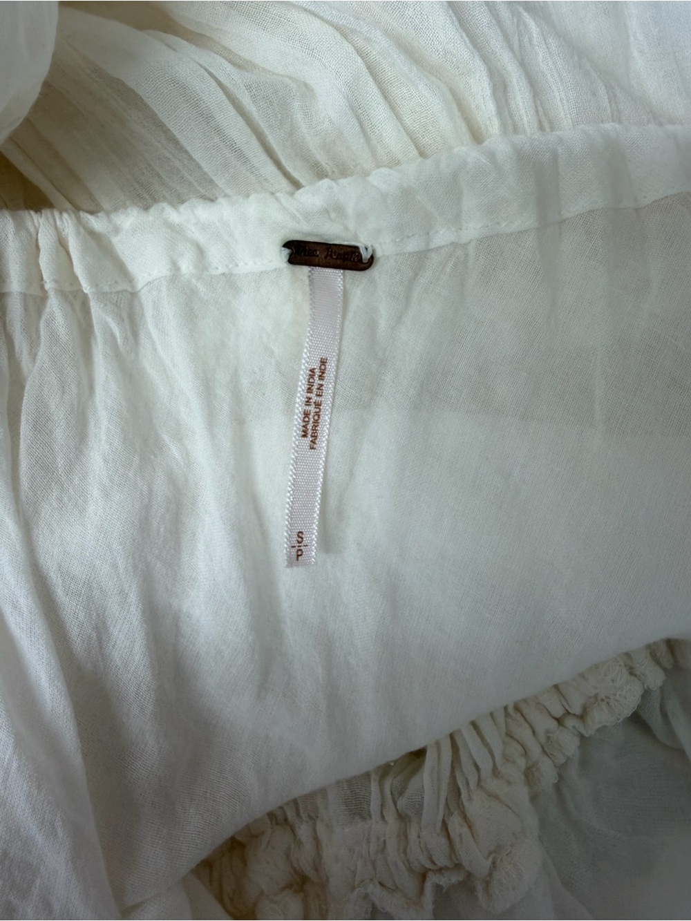 Free People white boho maxi dress in size Small. - Picture 7 of 9